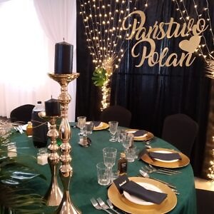 OBRUS OKRĄGŁY BUTELKOWA ZIELEŃ