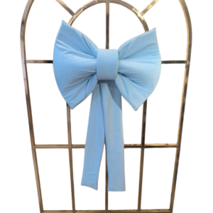 kokarda błękitna dekoracyjna